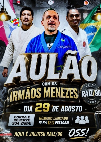 AULÃO DE JIU-JITSU COM OS IRMÃOS MENEZES